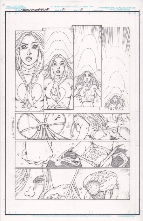 Return to Wonderland 2 pg. 5 by Richard Bonk